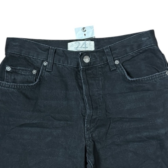 We The Free cropped,distressed light black jeans,frayed,grunge,punk, cosplay - Picture 4 of 13